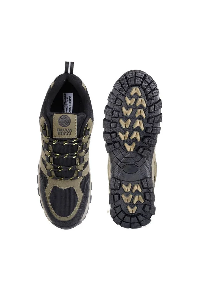 Bacca Bucci Olive Storm EverTrek Outdoor Hiking Boots-All-Terrain Grip for Men | Best Price UAE